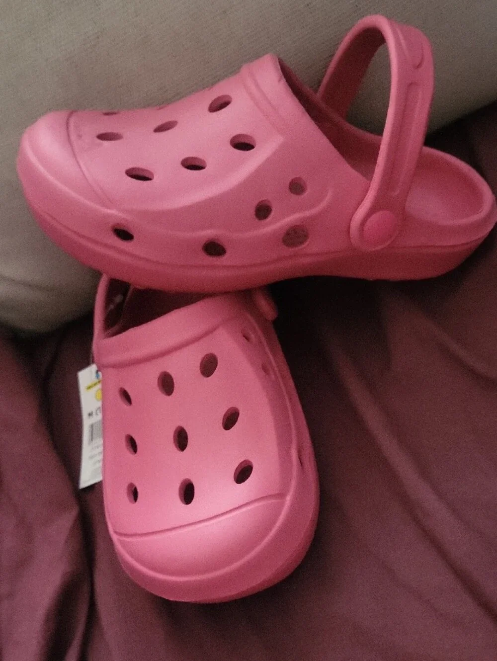 Girls' Pink Slip-On Clog - Comfortable Everyday Shoes